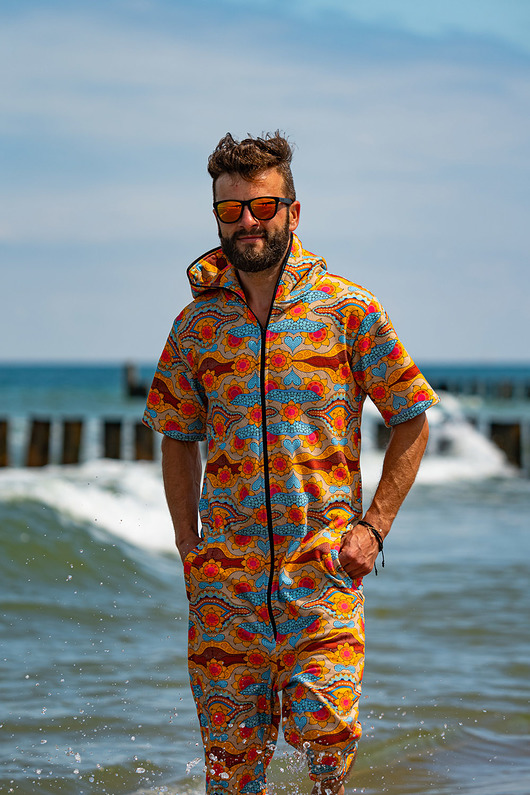 kombinezony damskie Kombinezon Sunflower 3/4 unisex