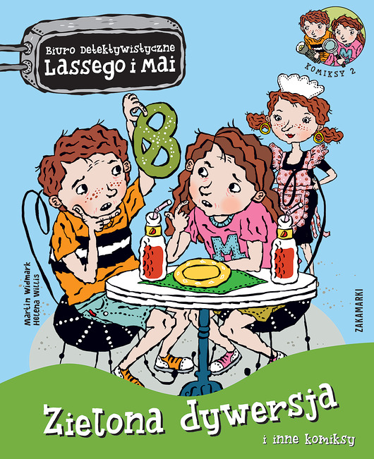książeczki dla dzieci Zielona dywersja i inne komiksy
