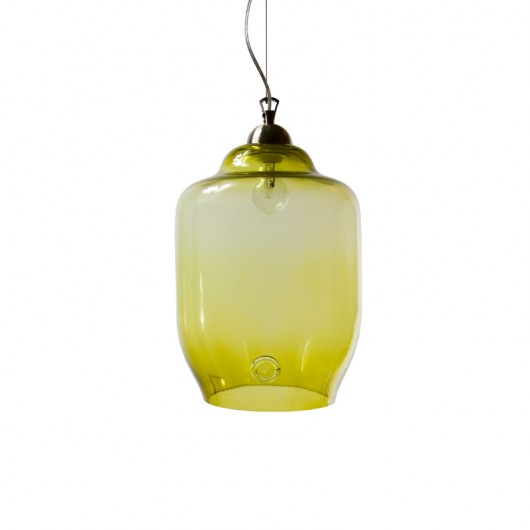 LAMPA WISZĄCA szklana duża GIE EL