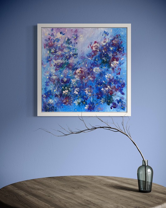 obrazy Giclee "Granatowy wieczór"