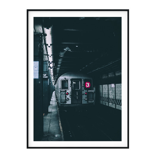 Plakat New York no. 5 New York Underground myscandi