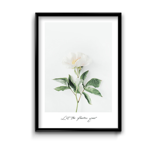 Plakat Let the flowers grow  Bury Lis