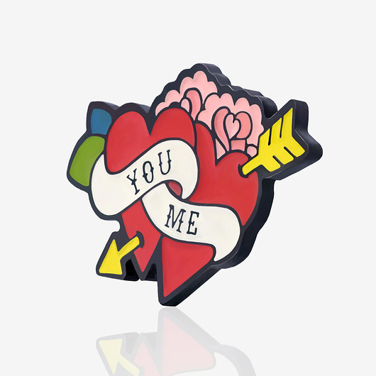 przypinki Pins serca "You&Me"