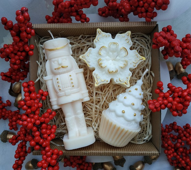 dekoracje świąteczne Świąteczny zestaw prezentowy