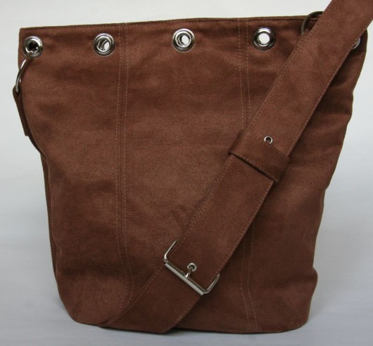 Torba -worek brąz orzechowy Balik Hand Made