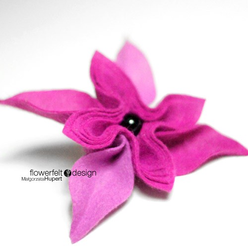 fuchsia FlowerFelt Design