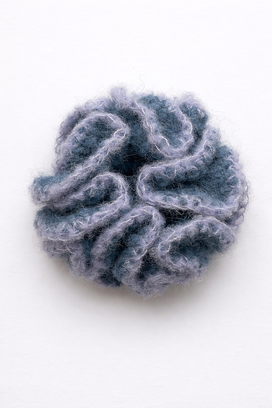 gumki do włosów FIORKA Rory Blue scrunchie