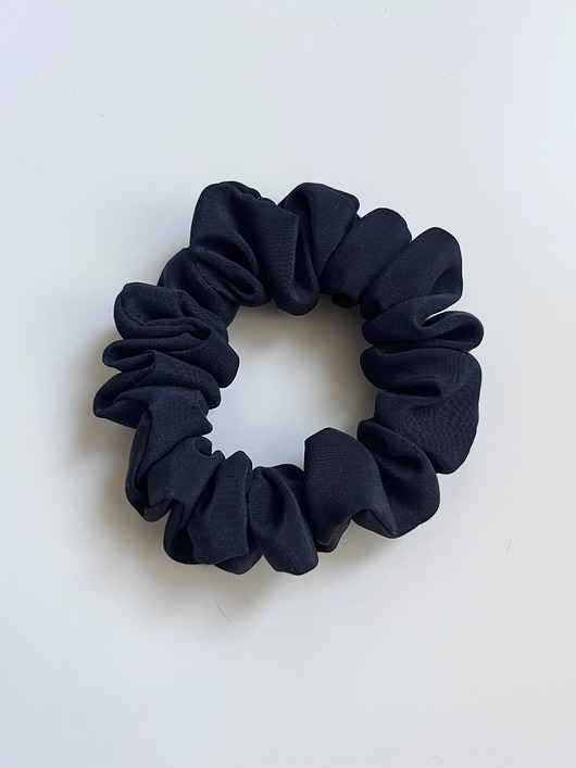 gumki do włosów Granatowa gumka do włosów scrunchie Navy Blue