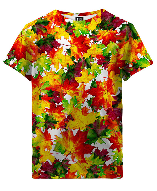 t-shirty dla dziewczynki T-shirt Girl DR.CROW Autumn Leaves