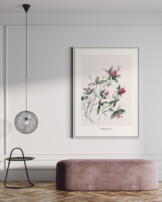 grafiki i ilustracje Koniczyna /Fine Art print