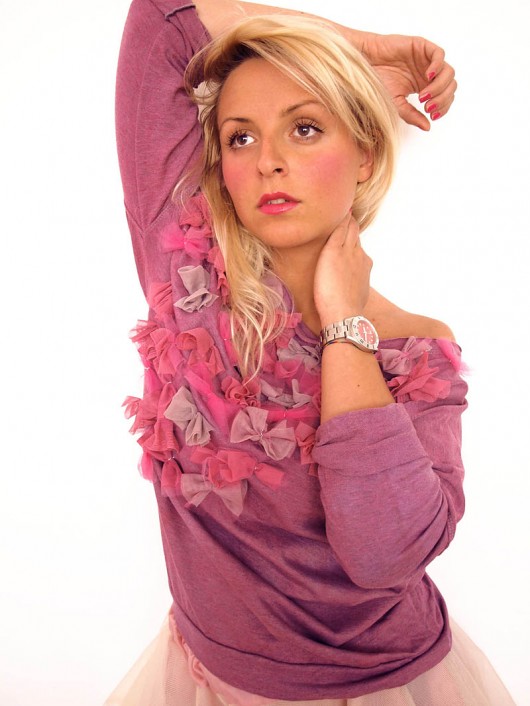 Bluza Piotruś Pan Malinowa różowa by Sysia S M Benni