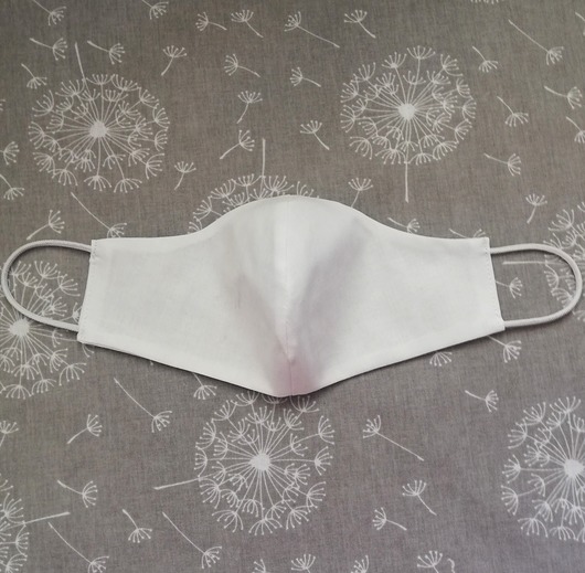 maseczka classic white Martha Stark