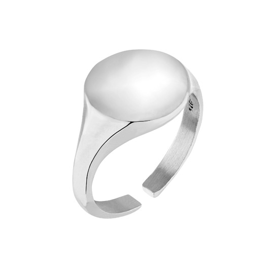 pierścionki srebrne Srebrny masywny sygnet