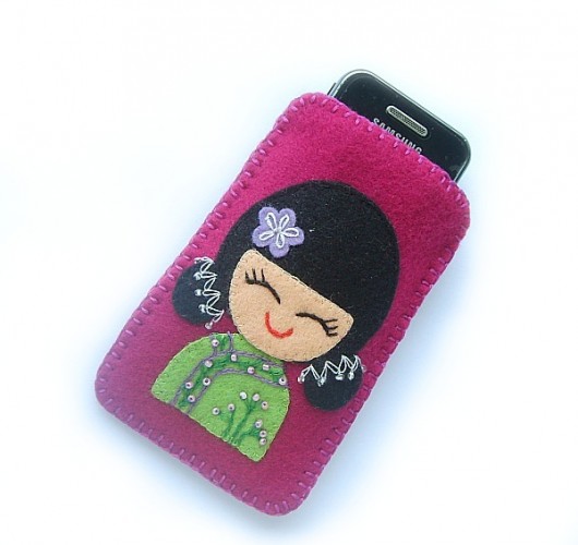 Etui na telefon Orient Girl Tulis