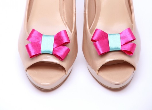 Ladybird - Fuchsia/Mint - klipsy do butów HowDoILook