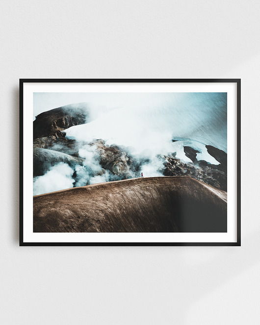 Fotografia kolekcjonerska "Hveradalir I" BITE OF ICELAND