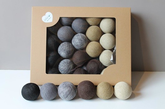 Cotton Balls Natural 20 szt. MIA home