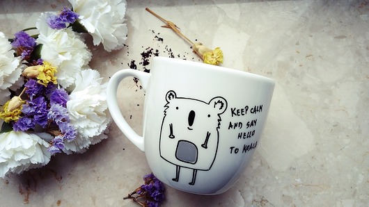 kubek keep calm and say hello to koala MUKI design