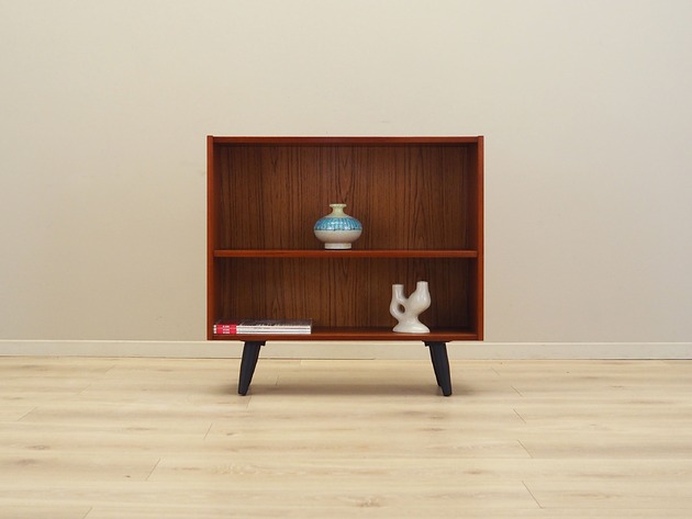 regały i półki Regał tekowy, duński design, lata 70, produkcja: Dania