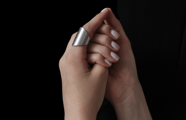 pierścionki - różne Classic V (long)  pierścień