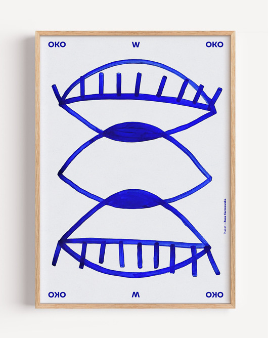 plakaty Plakat Oko w oko