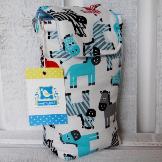 Etui na pieluszki i chusteczki- żyrafy craftKASIA