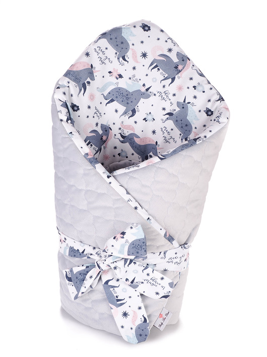 Rożek Becik Niemowlęcy - Magiczne J. Grey Baby Love Decor