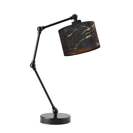 lampy stołowe Nowoczesna lampka nocna na regulowanym wysięgniku ASMARA MARMUR