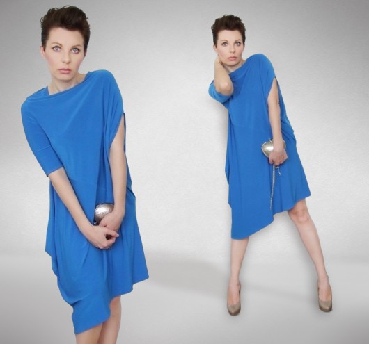 Sukienka Tunika SZARA by momo momo fashion
