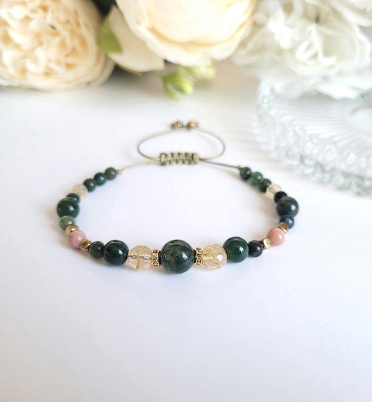 bransoletki z kamieni naturalnych BYK- Bransoletka zodiakalna regulowana