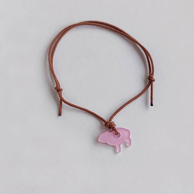 bransoletki na sznurku Kapibara bransoletka