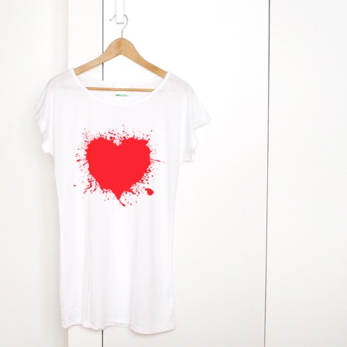 Heart Splash Tunika ONE MUG A DAY