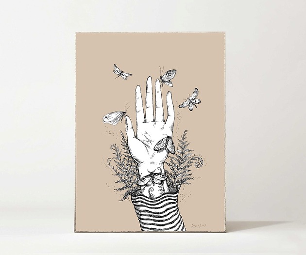 grafiki i ilustracje Naturą jestem