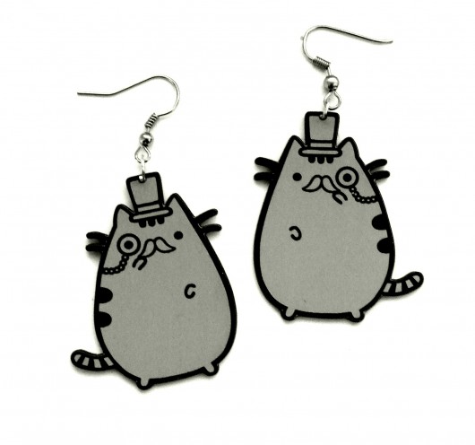 Kolczyki pusheen milord Kraina czaru