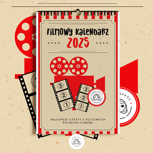 kalendarze i plannery Filmowy kalendarz 2025