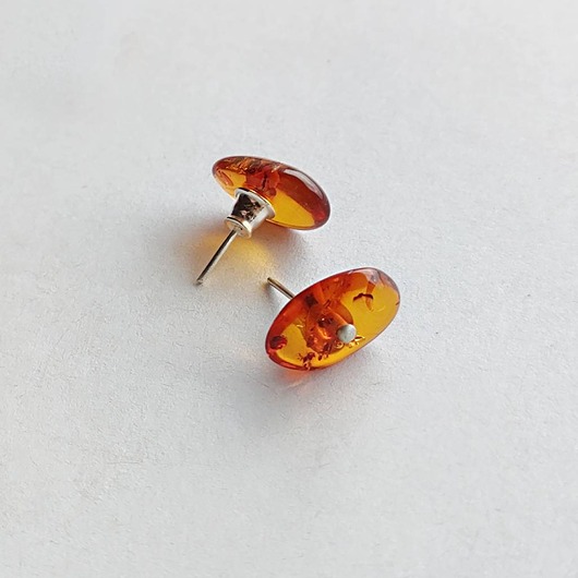 kolczyki z kamieniami Kolczyki OKRĄG