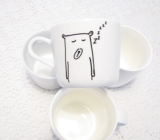 Kubek 250 ml ręcznie malowany MUKI design