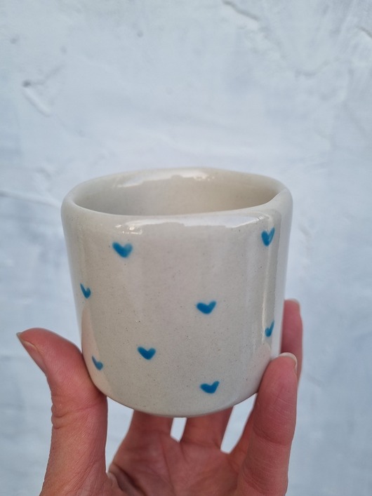 kubki Kubek ceramiczny SERDUSZKA