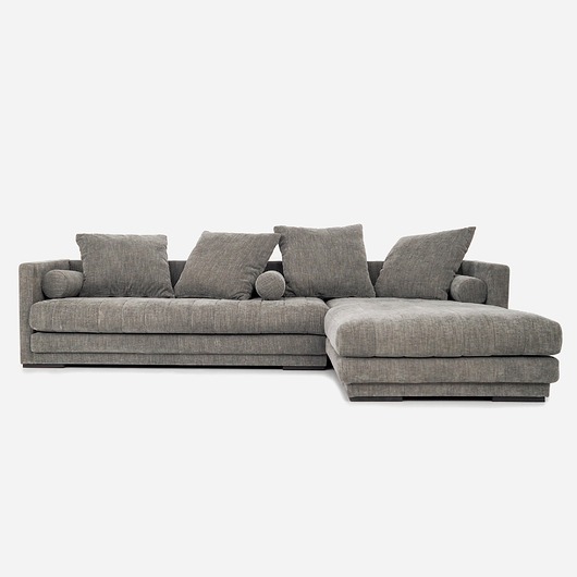 sofy i szezlongi Narożnik KOPENHAGA szary, skandynawski design