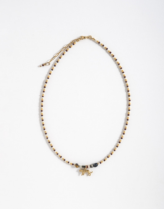 wisiory Boho naszyjnik z zawieszką Gepard