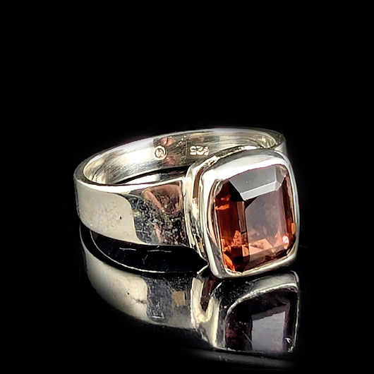 pierścionki srebrne Pierścionek klejnot turmalinu