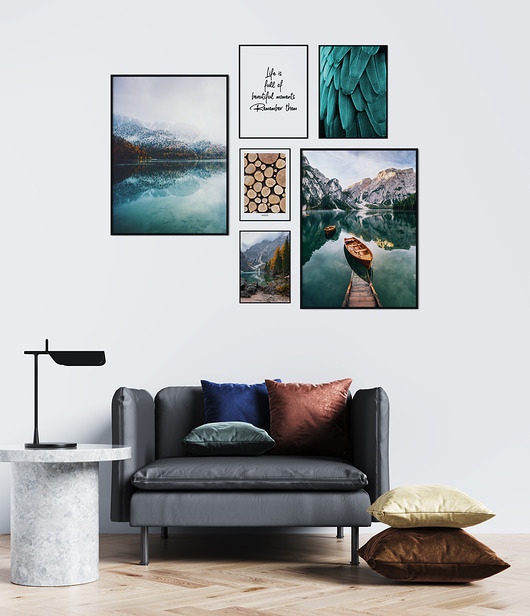 plakaty Dolomity - Zestaw Plakatów