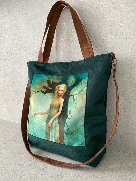 torby na ramię Duża torba na ramię - z serii Duchy lasu