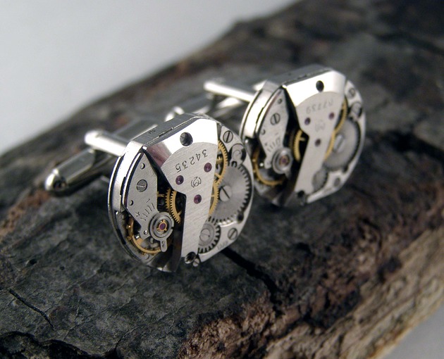 spinki do mankietów Mechaniczne spinki 463