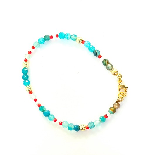 bransoletki z kamieni naturalnych Bransoletka Serce Żywiołów