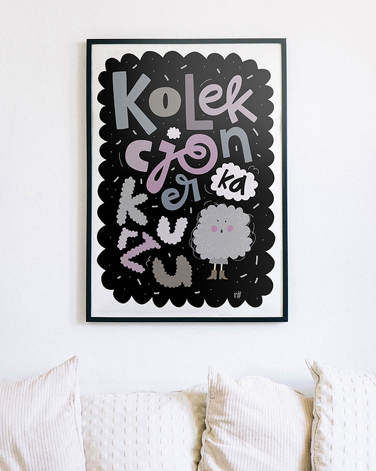 plakaty Plakat KOLEKCJONERKA KURZU
