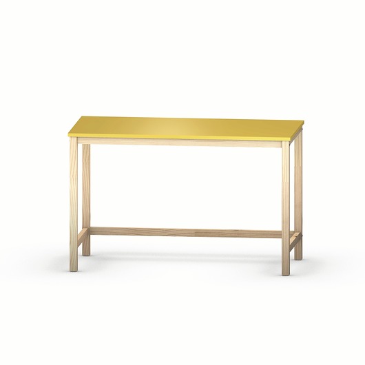 biurka Minimalistyczne drewniane biurko w wielu kolorach 120x60