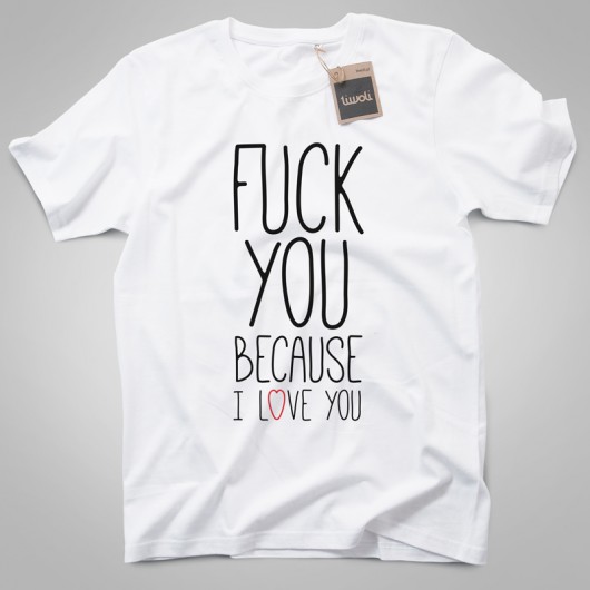 FUCK YOU LOVE męska YURCOV