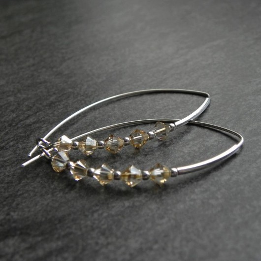 kryształ swarovski w srebrze Lahovska