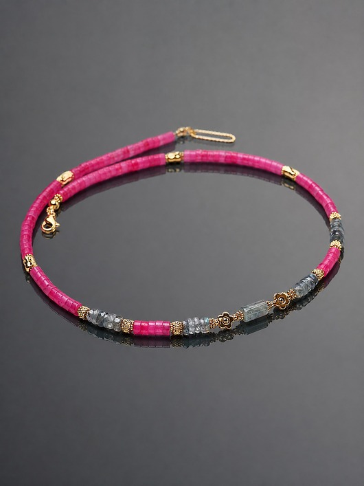 chokery Jadeit amarant  /choker/ 06.04.25 - Szlachetna kolekcja
